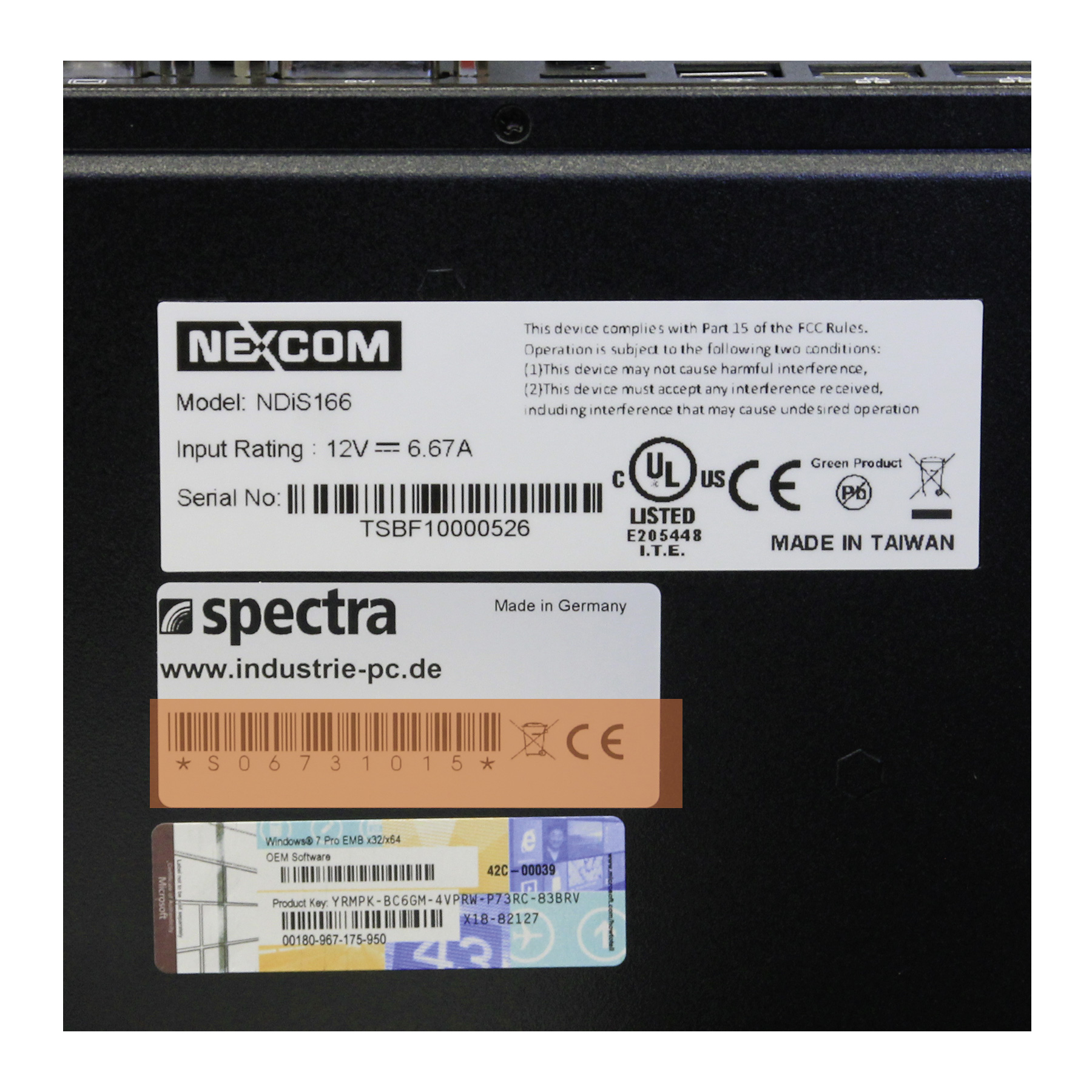 IPC-Systeme Spectra Nexcom